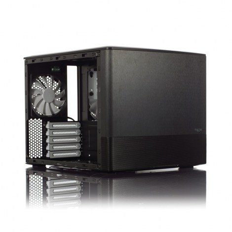 Fractal Design | NODE 804 | Side window | 2 - USB 3.0Audio in/outPower button with LED (white)HDD activity LED (white) | Black | - 11